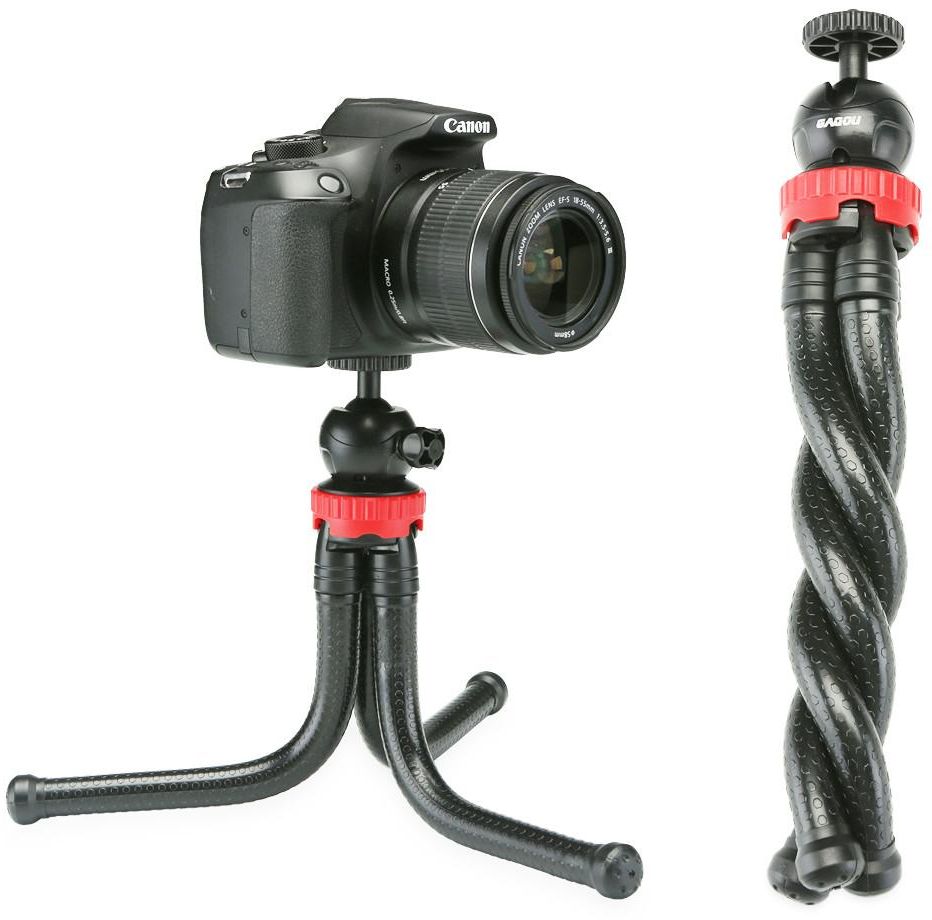  Phone Tripod Portable Flexible Octopus Travel Mini Mobile Phone Tripod only