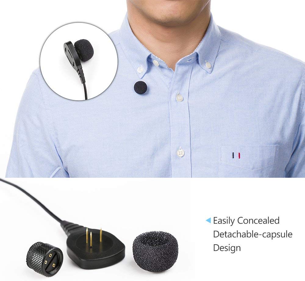 BOYA by-HLM1 Wearable Pin Microphone
