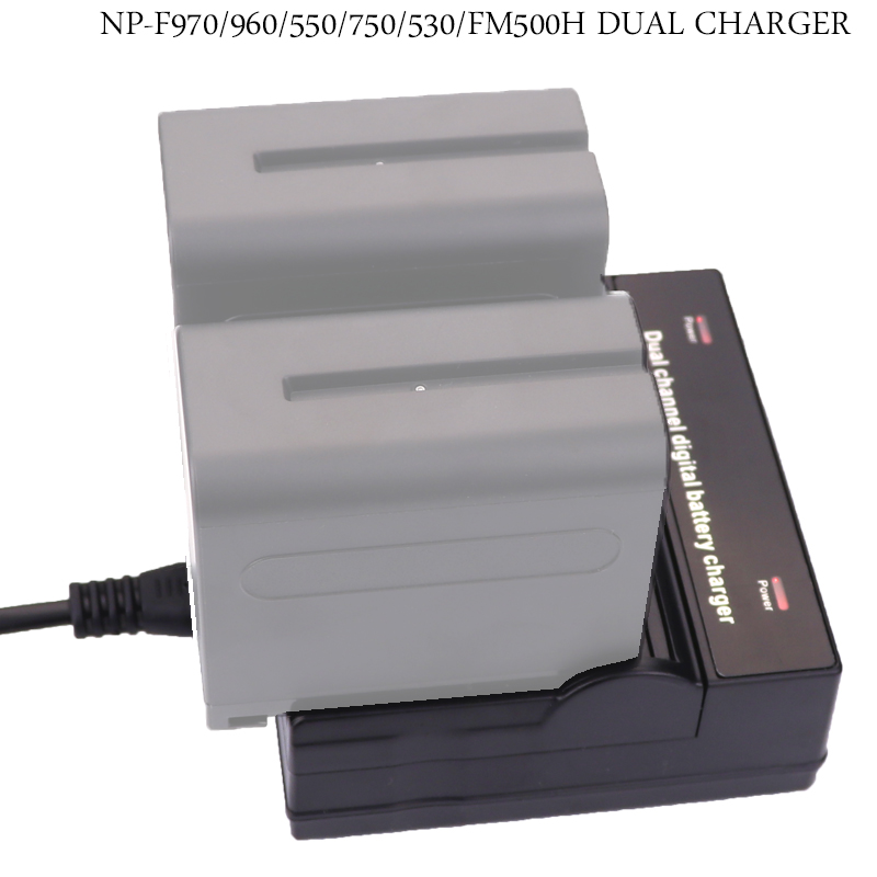 Battery Charger Dual Channel for Sony NP-F970