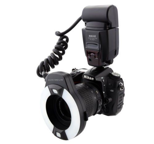 Meike MK-14EXT Macro TTL ring flash for nikon
