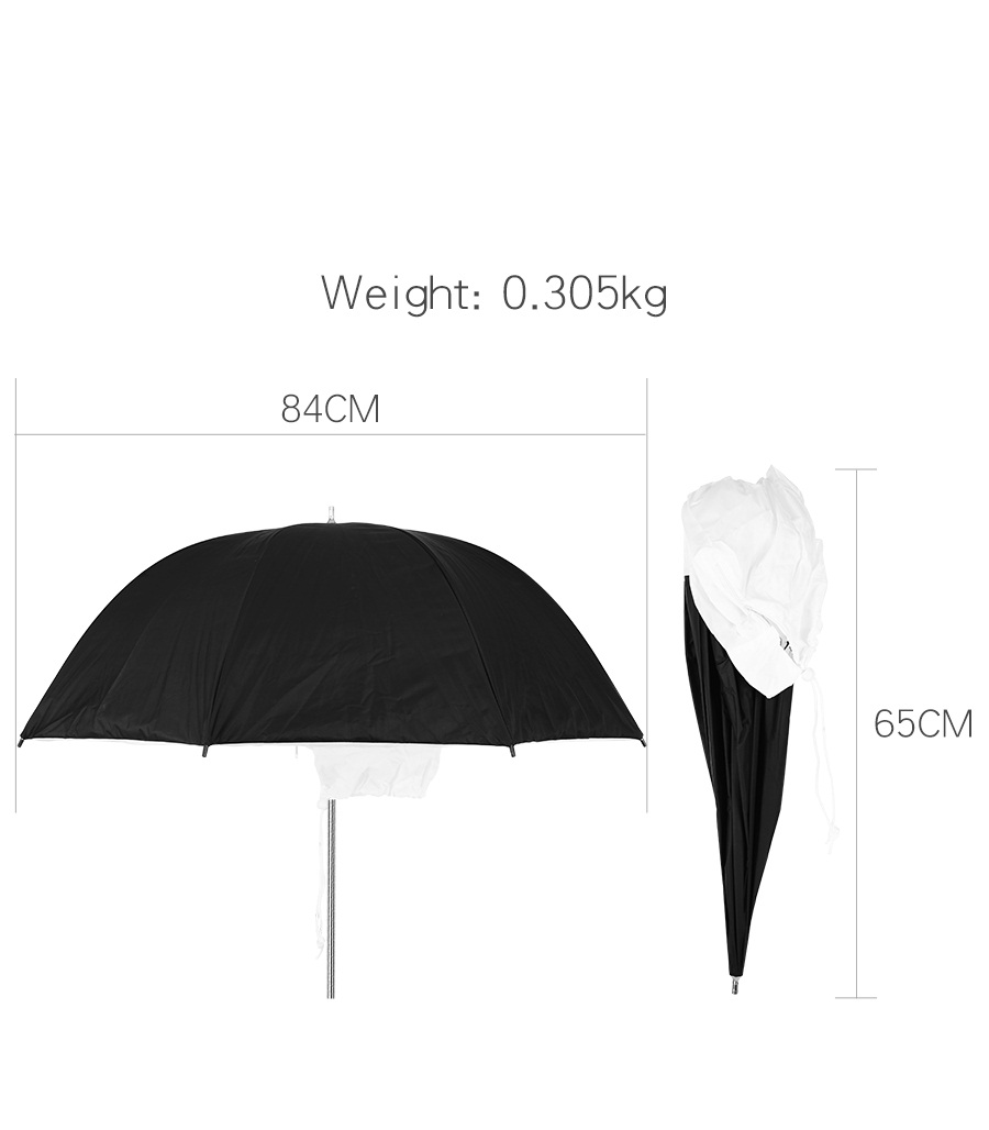 33" 84CM PHOTO STUDIO FLASH STOBE LIGHTING REFLECTIVE