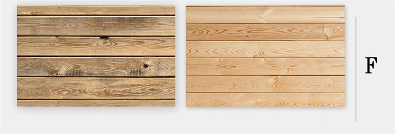 Double-Sided Wood Texture Desktop Photography Background Paper