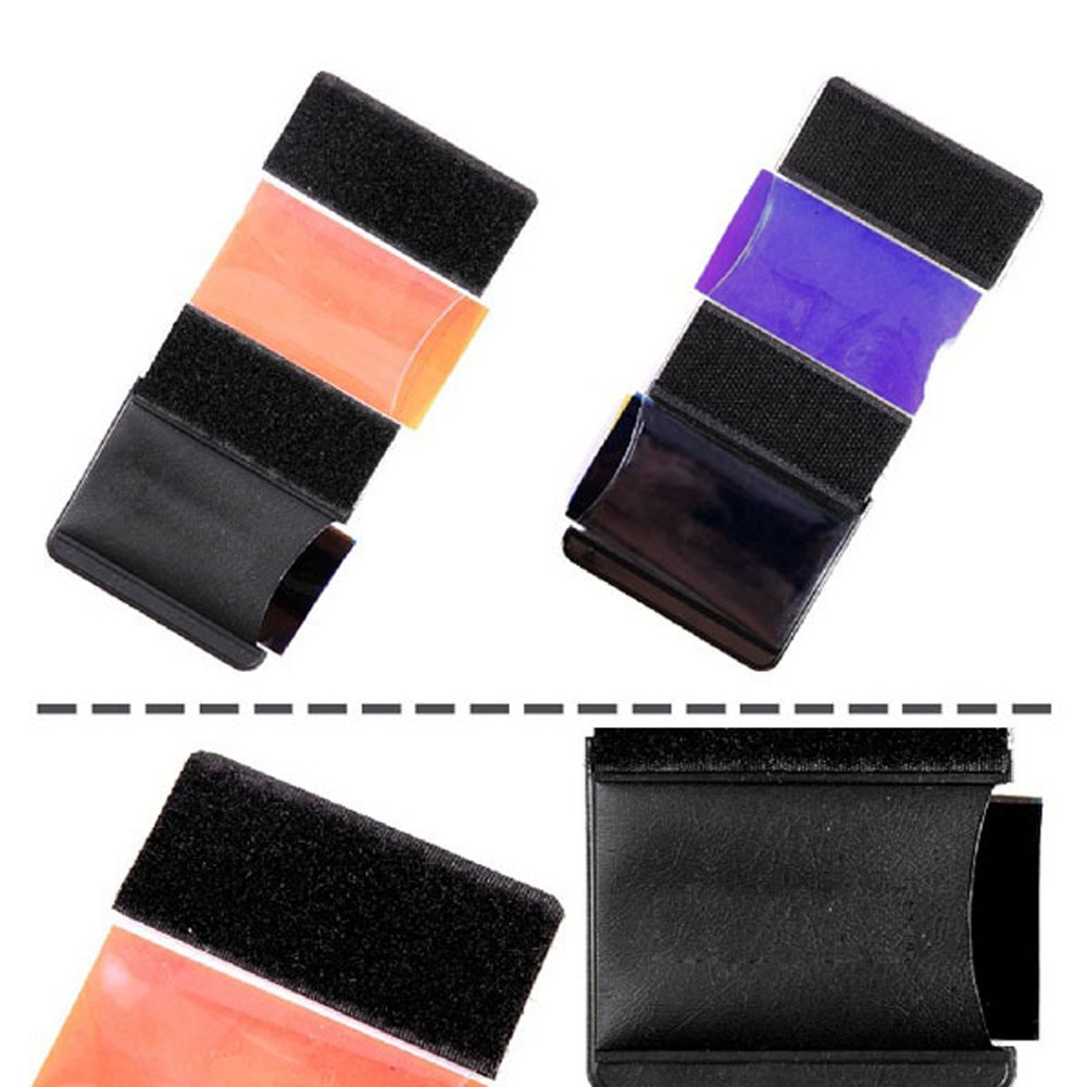 Transparent Color Gel Filter Lighting Film Sheet 12 Color