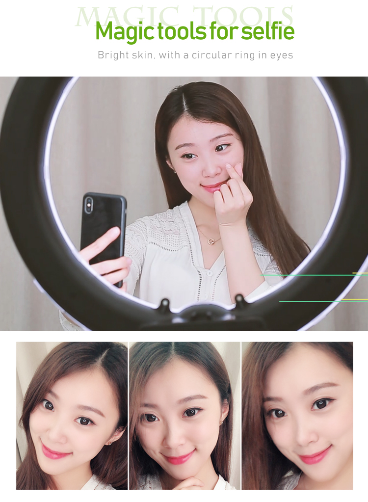 BALLAST SELFIE RING LIGHT LARGE 18 INCH 