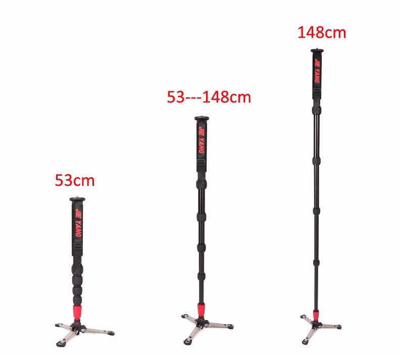 JY0506 Aluminum Alloy Professional Monopod For Video & Camera