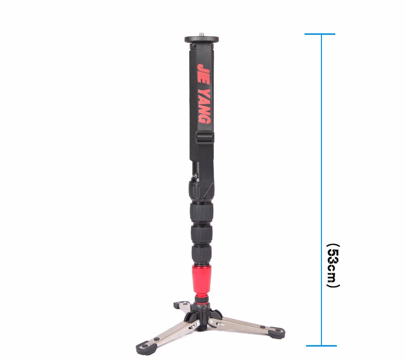 JY0506 Aluminum Alloy Professional Monopod For Video & Camera