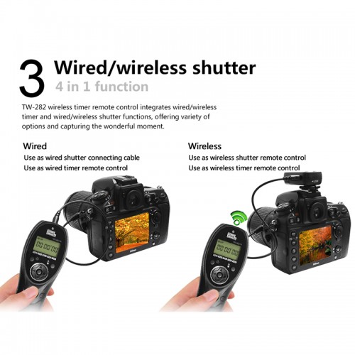 PIXEL TW-282/E3 Wireless Shutter Remote Control for canon