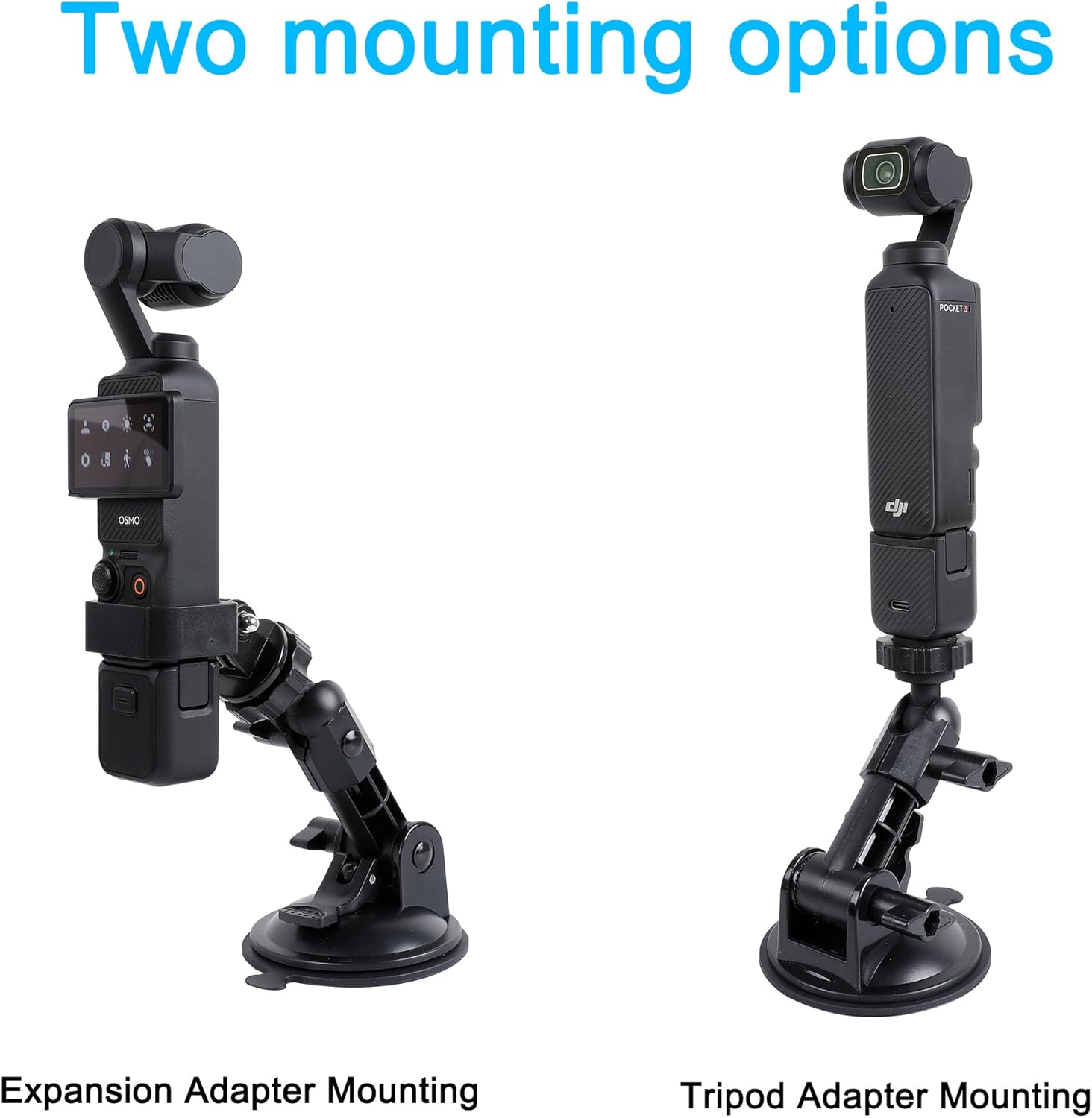 Suction Cup Mount for DJI Osmo Pocket 3