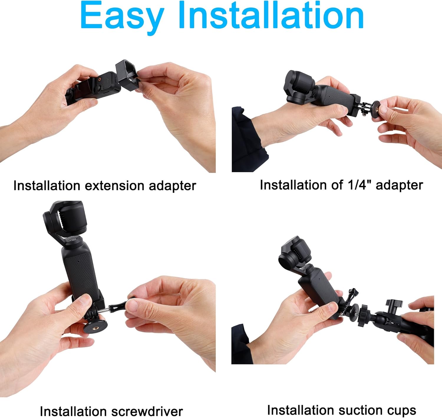 Suction Cup Mount for DJI Osmo Pocket 3