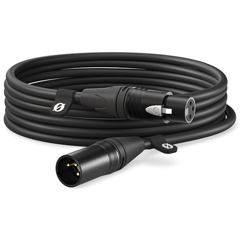 RODE XLR Male to XLR Female Cable 6M (Black) RODE XLR Male to XLR Female Cable 6M (Black)