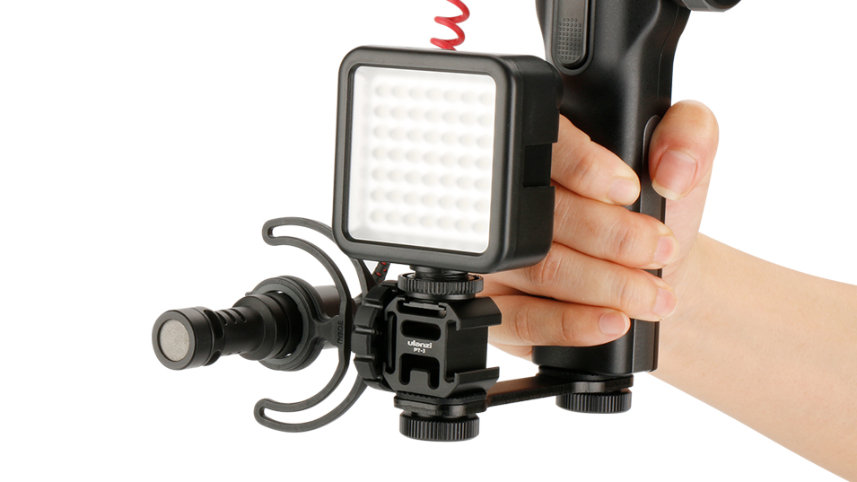 Ulanzi 3 in 1 Triple Hot Shoe Mount Adapter