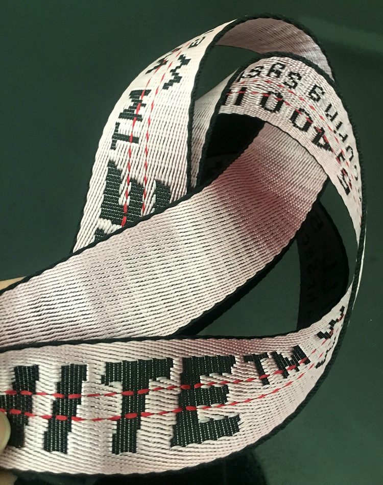 Off White Neoprene Neck Strap for cameras