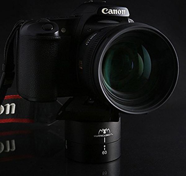 MYRMICA 360 Rotating 3D Panorama 1/4 Pan & Tilt Time Lapse Stabilizer