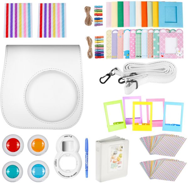  Instax Mini8 Camera accessories kit White