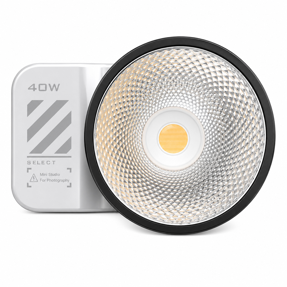 ZSYB ZG40 40W COB LED Video Light with Built-in Battery