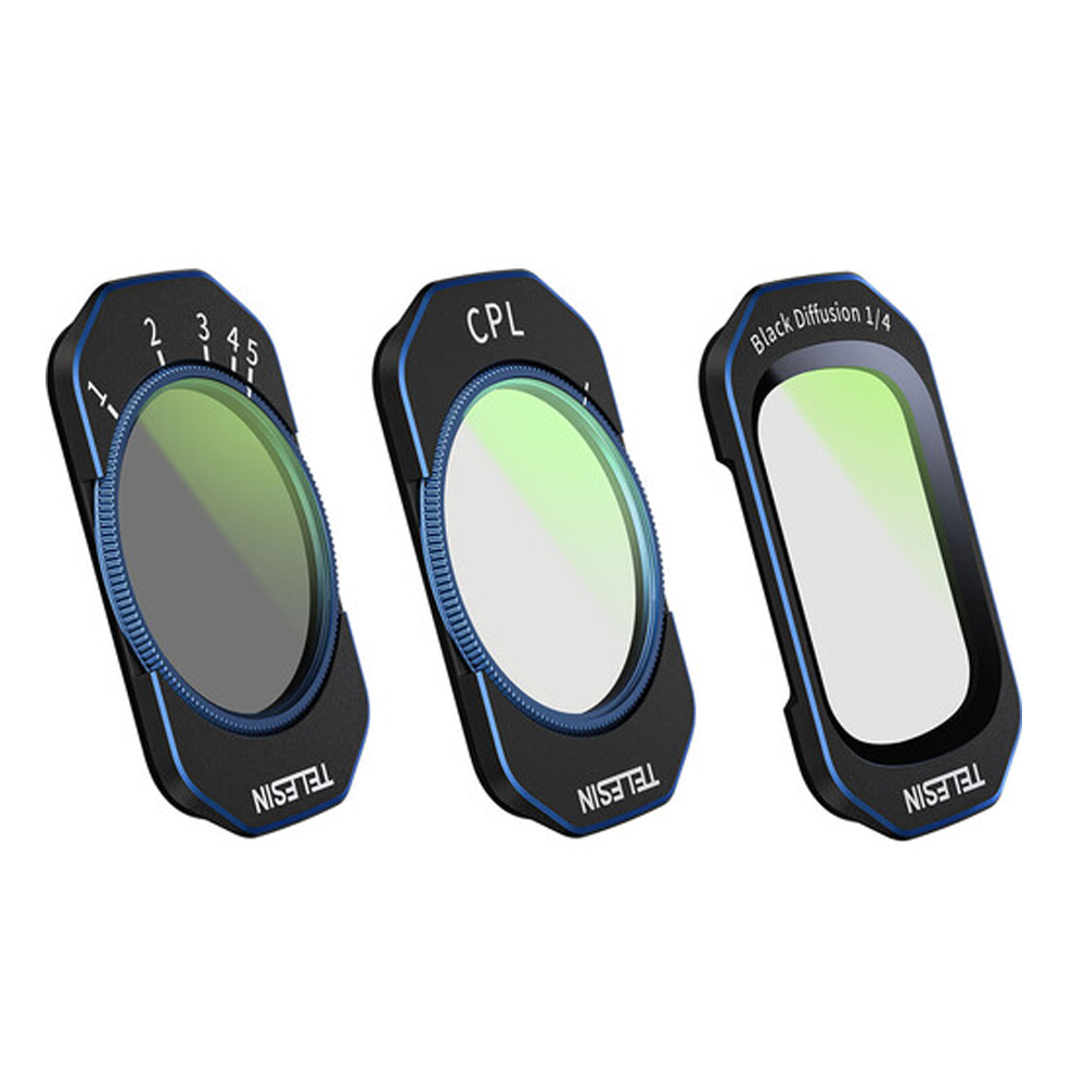 TELESIN CPL VND & 1/4 Black Mist Filter Kit for DJI Pocket 3/4
