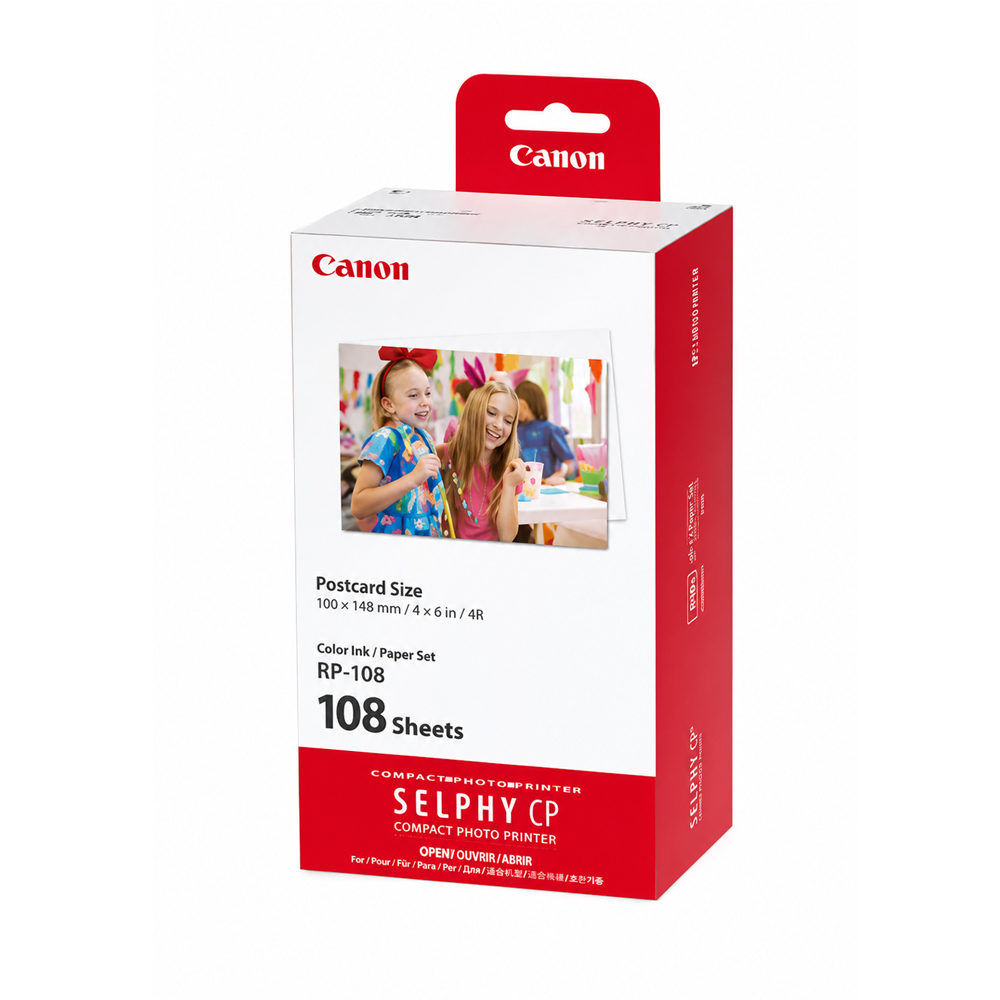 Canon Rp108 Postcard Sized Photo Paper 100×148mm