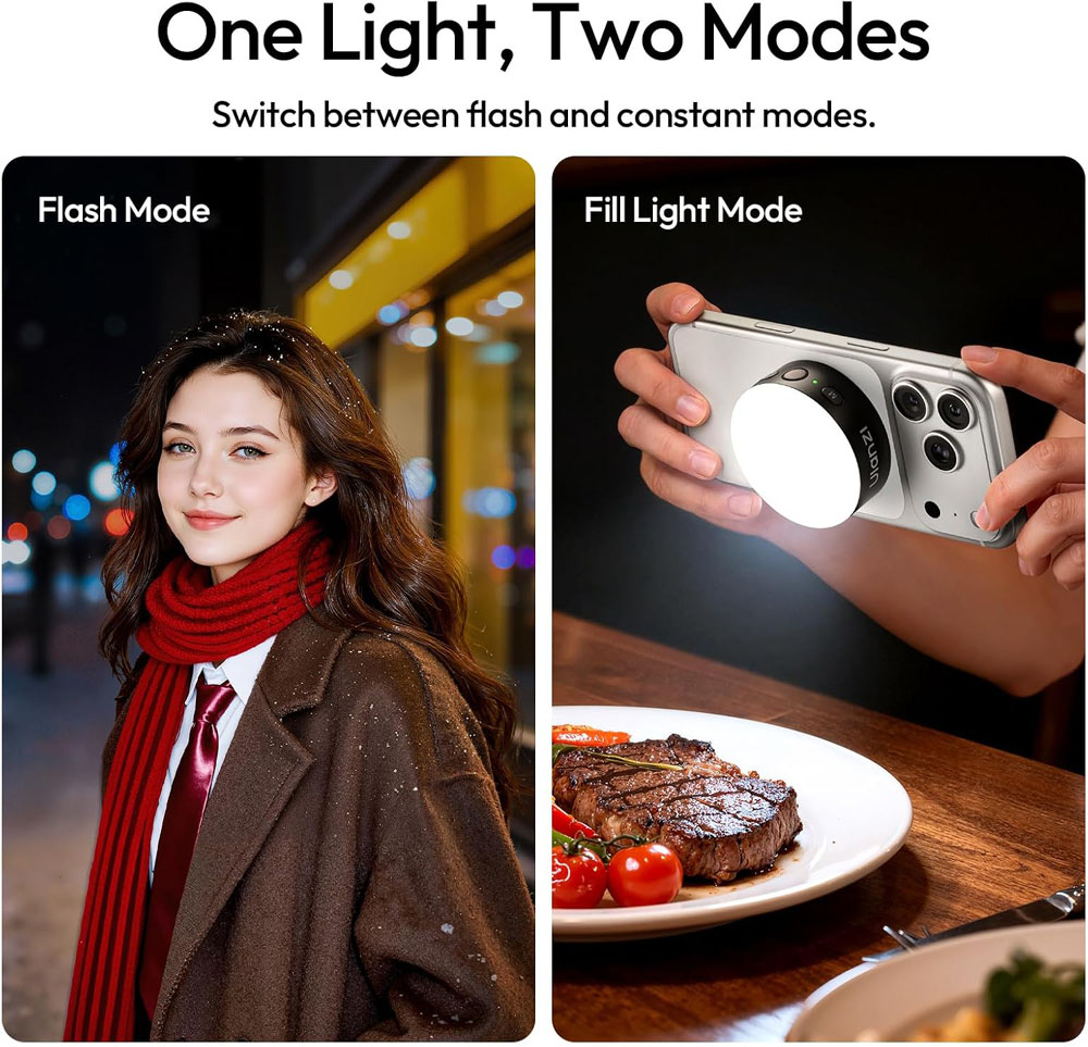 Ulanzi MFL01 Mini Portable Phone Flash (Black) Ulanzi MFL01 Mini Portable Phone Flash (Black)