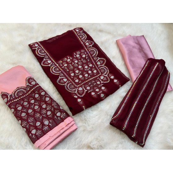 قماش مخور قطعتين