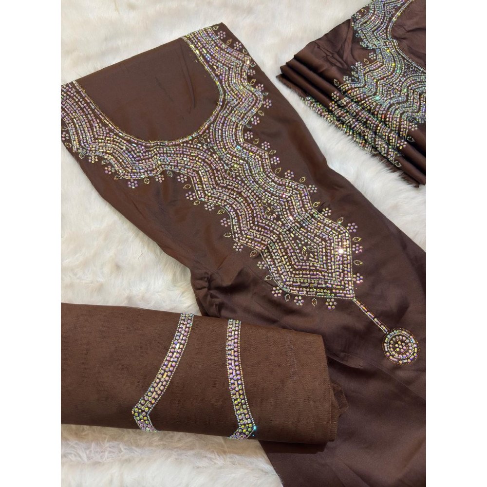 قماش مخور حرير ديزان ايطالي 