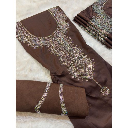 قماش مخور حرير ديزان ايطالي 