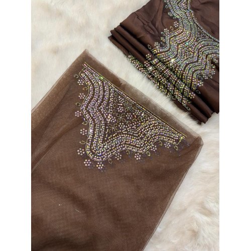 قماش مخور حرير ديزان ايطالي 