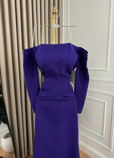 فستان Selina البنفسجي✨