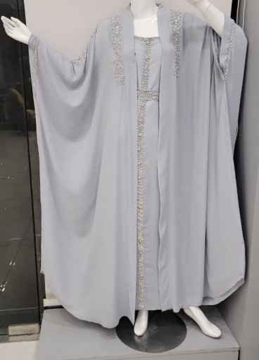 جلابية قطعتين تطريز يدوي✨ 