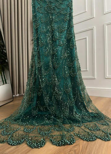 فستان Isabella مع شال جورجيت ✨