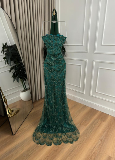 فستان Isabella مع شال جورجيت ✨