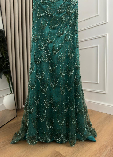 فستان Isabella مع شال جورجيت ✨