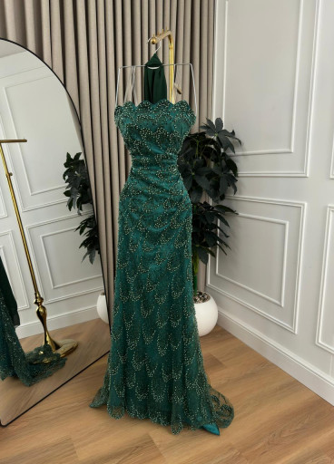 فستان Isabella مع شال جورجيت ✨