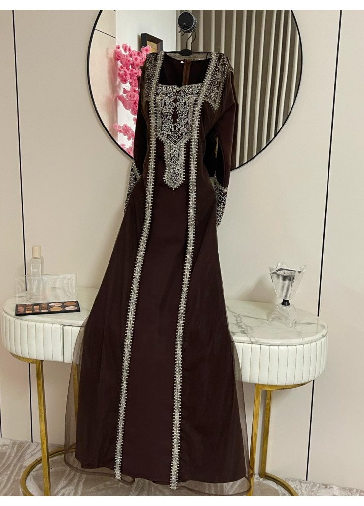 جلابية بشت اكمام طويلة ✨