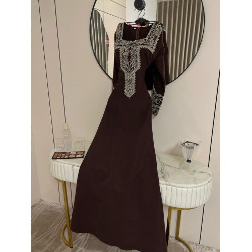 جلابية بشت اكمام طويلة ✨