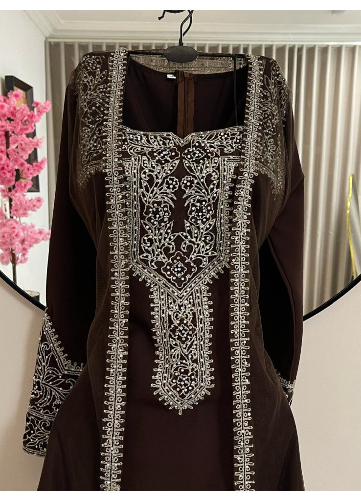 جلابية بشت اكمام طويلة ✨