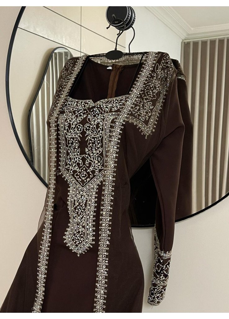 جلابية بشت اكمام طويلة ✨