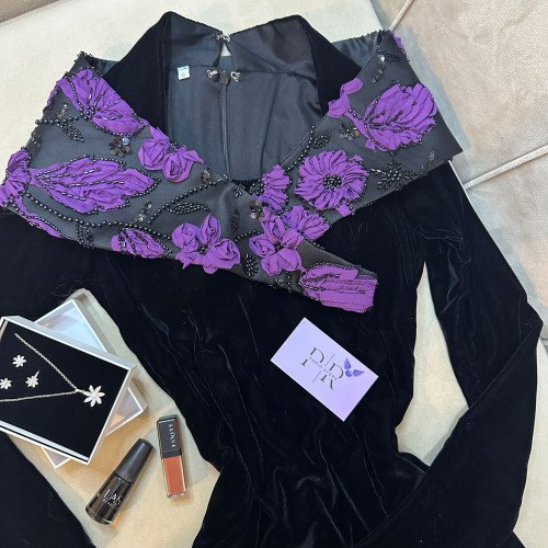 فستان Leia اكمام طويلة✨