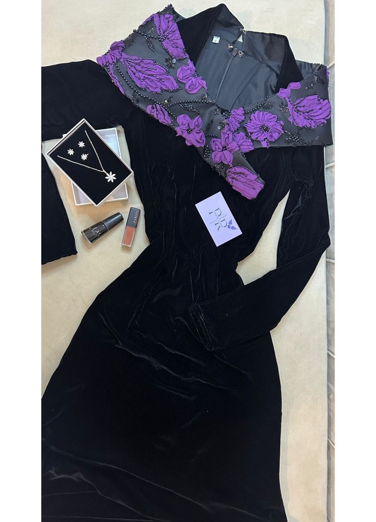 فستان Leia اكمام طويلة✨