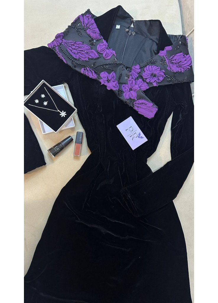 فستان Leia اكمام طويلة✨