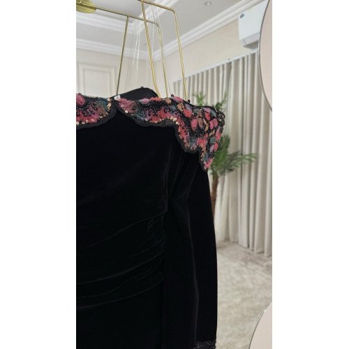 فستان تطريز Allegra  ( 3 الوان )