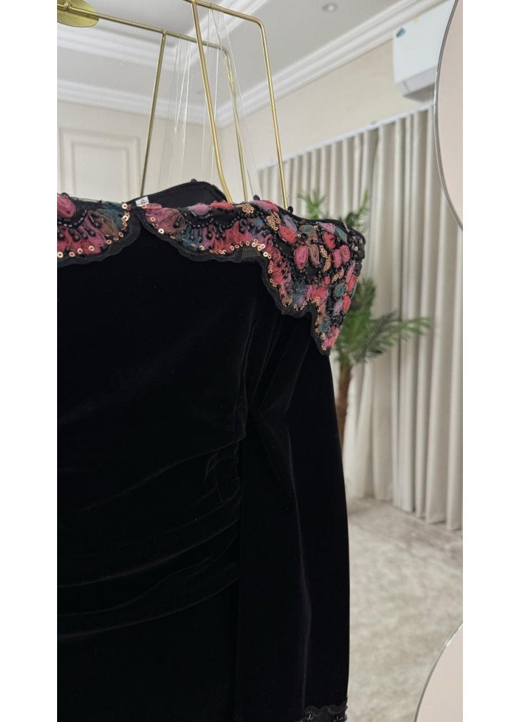 فستان تطريز Allegra  ( 3 الوان )