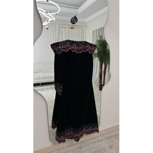 فستان تطريز Allegra  ( 3 الوان )