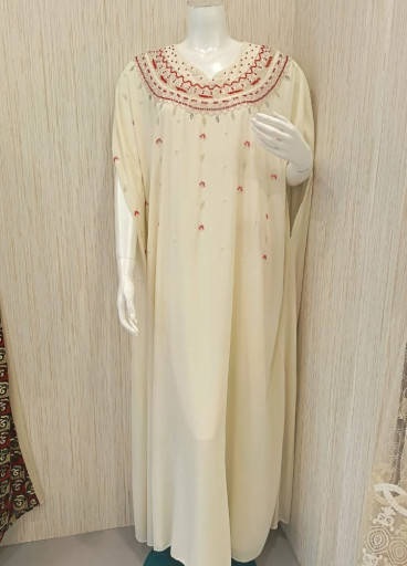 جلابية شيفون قطعة واحدة ✨