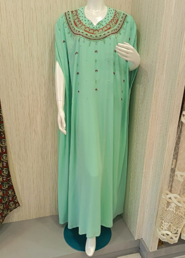 جلابية شيفون قطعة واحدة ✨