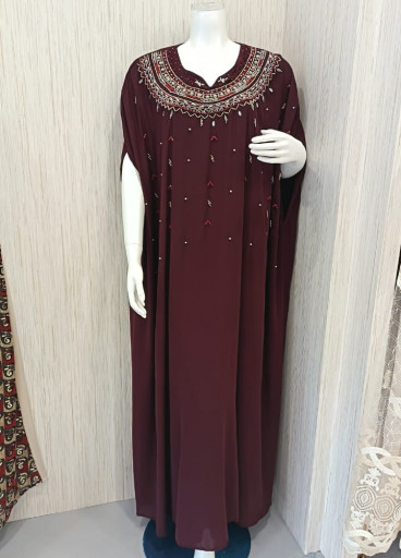 جلابية شيفون قطعة واحدة ✨