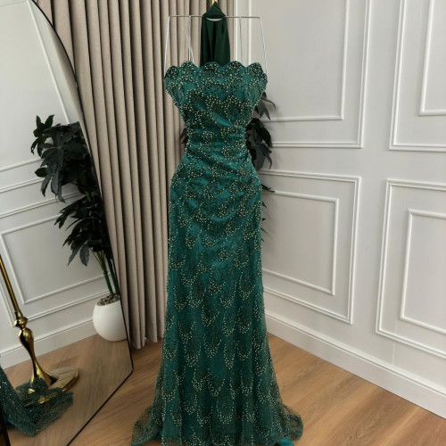 فستان Isabella مع شال جورجيت ✨