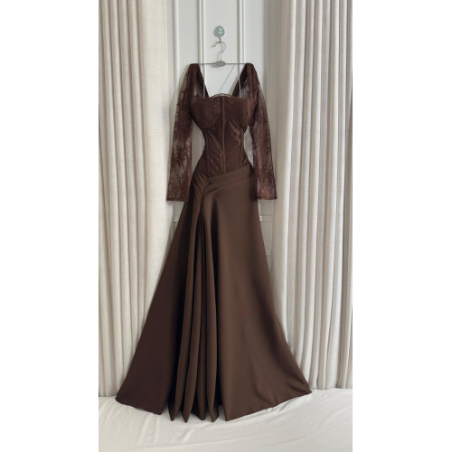 فستان Grace اكمام طويلة✨