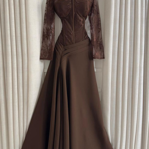 فستان Grace اكمام طويلة✨ فستان Grace اكمام طويلة✨