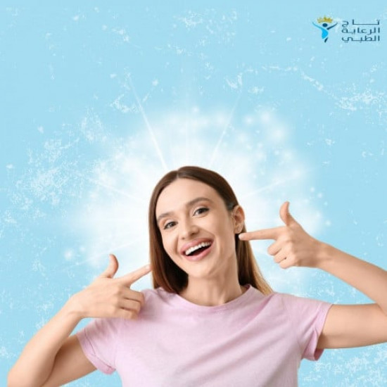 تقشير لثة فك علوي