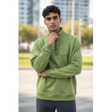 سويت شيرت رجالي بنصف سحاب – تصميم عصري